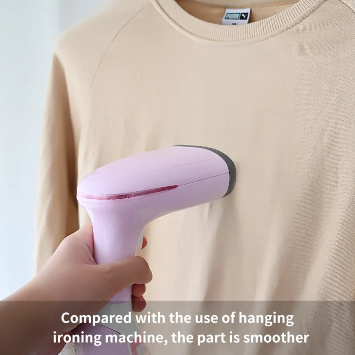 saengQ Handheld Garment Steamer 1500W Electric Household Fabric Steam Iron 280ml Portable Vertical Fast-Heat - Image 4