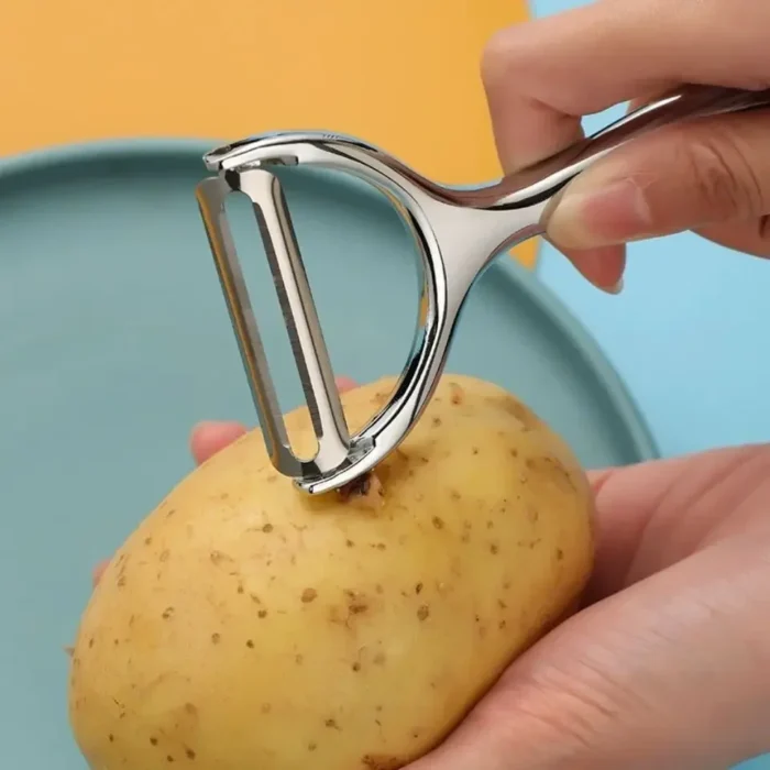 Stainless Steel Vegetable Peeler Potato Peeler Multi-function Carrot Grater Fruit Tools - Image 6