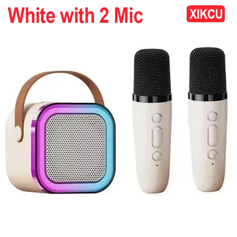 White with 2 Mic