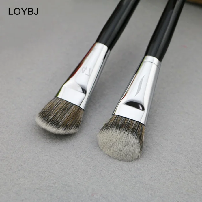 LOYBJ Professional Foundation Brush 47 Broom Head Liquid Foundation Shadow Concealer Brushes - Image 4
