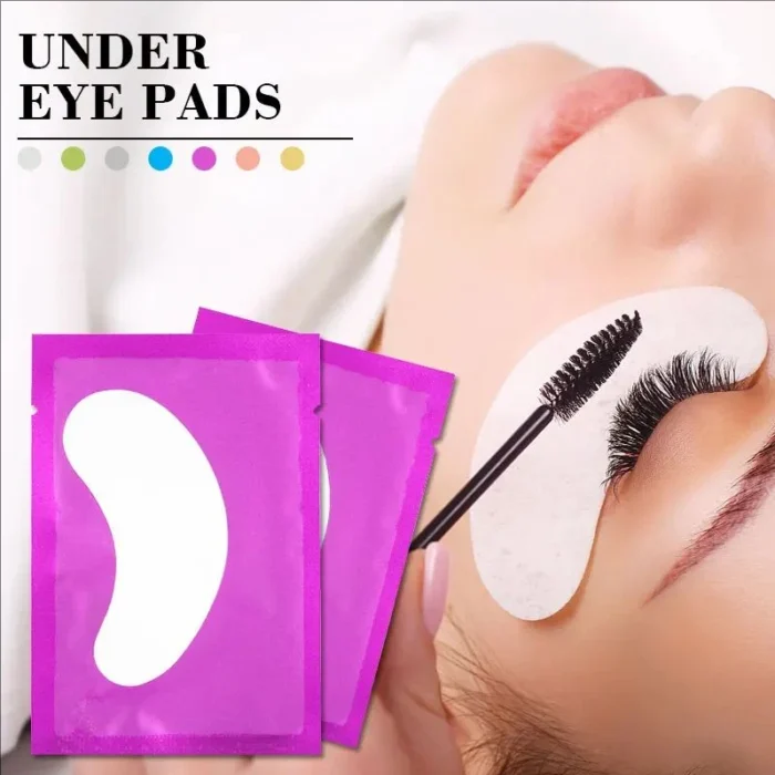 MJ 50Pairs Eyelash Pad Gel Patch Grafting Eyelashes Under Eye Patches For Eyelash Extension Paper Sticker Application Make Up - Image 2