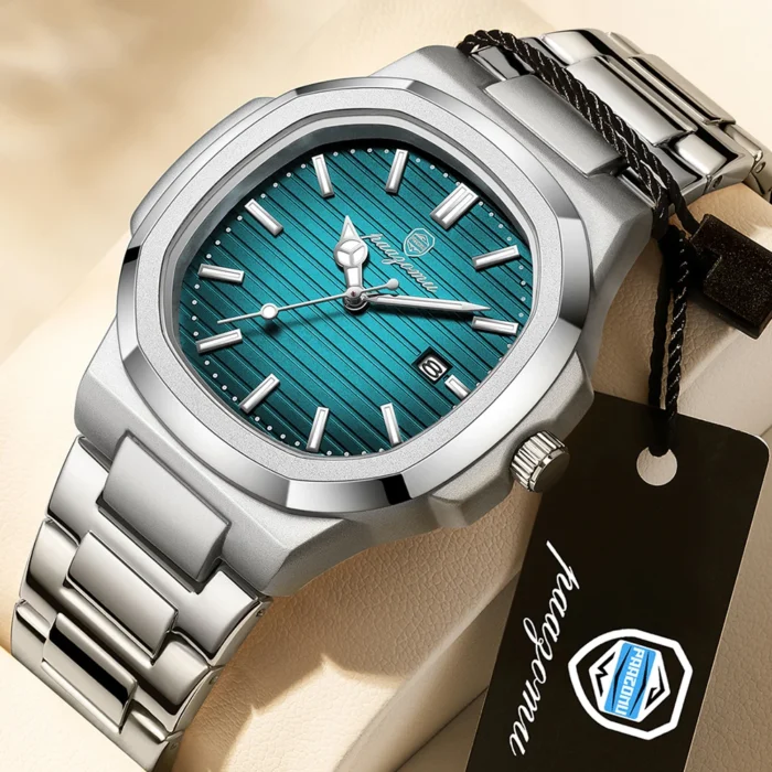 PAAZOMU Luxury Watch Business Waterproof Male Clock