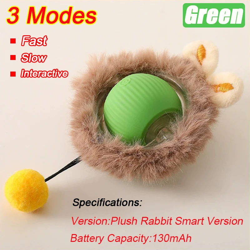 Plush 3 Modes Green