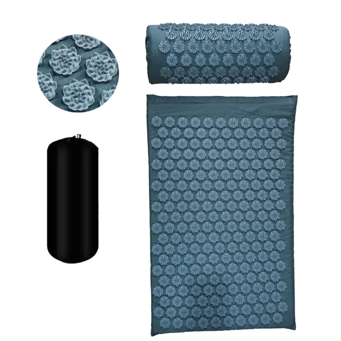 Massager Mat Shakti Mat Massage Yoga Mat Acupressure Relieve Stress Back Body Pain Spike Mat - Image 4