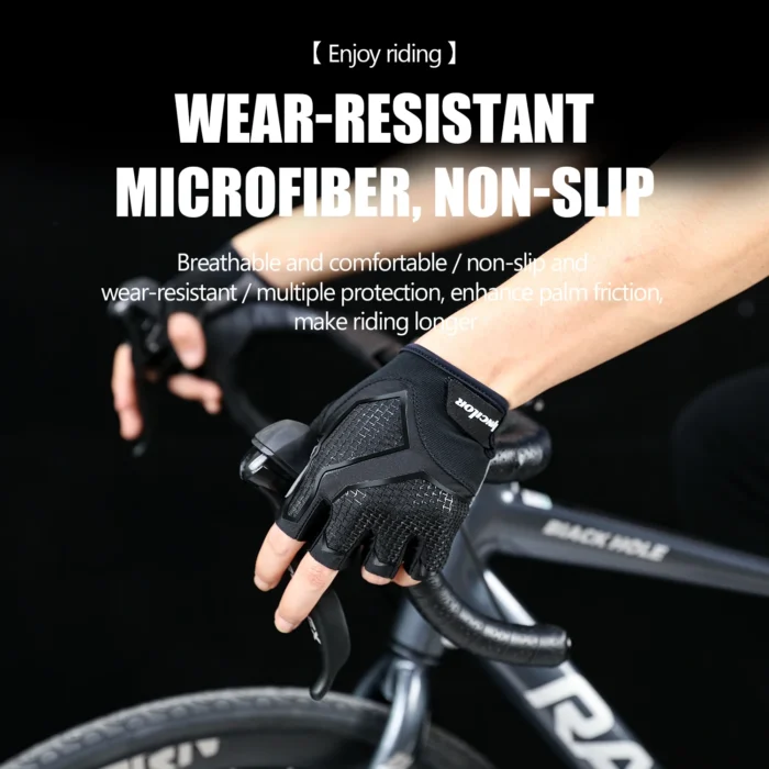 New Half-Finger Men'S And Women'S Cycling Gloves Liquid Silicone - Image 3