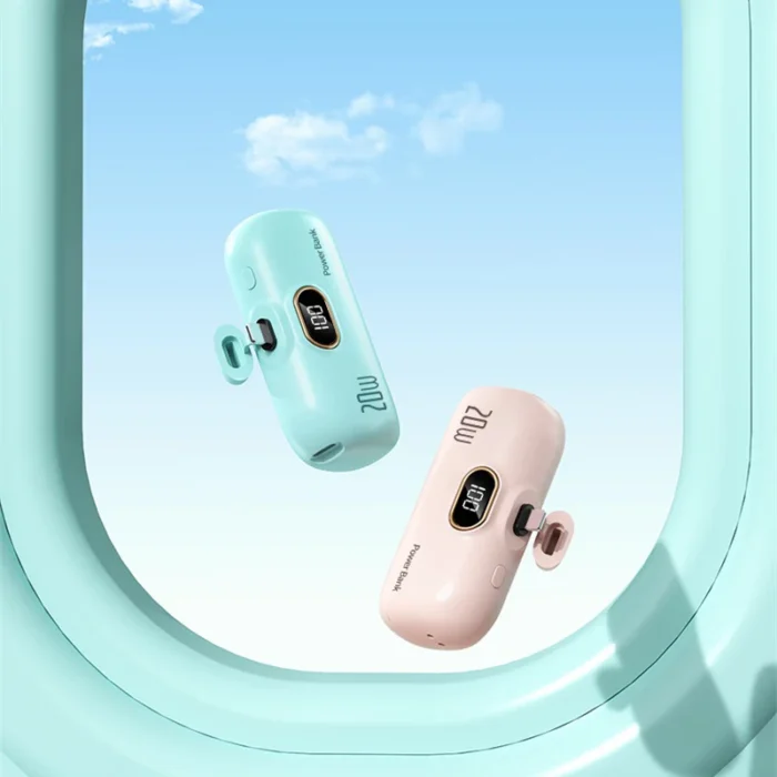 Mini Portable Power Bank 30000mah Capsule Mobile Power Supply Emergency External Battery Fast Charger - Image 6