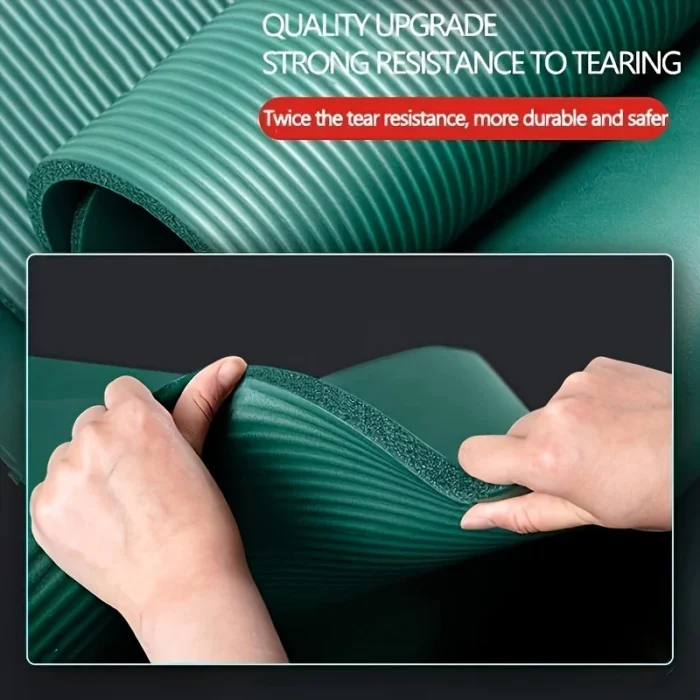 15/20mm Thick NBR Yoga Mat Moisture-proof Outdoor Non-Slip Durable Camping Picnic Mat - Image 5