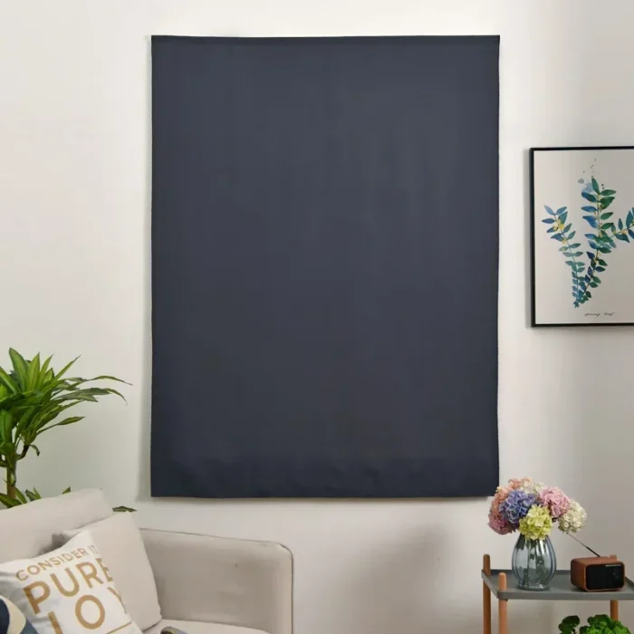 Convenient No Drilling 99% Blackout Bedroom Bay Windows Modrn Short Curtains - Image 3