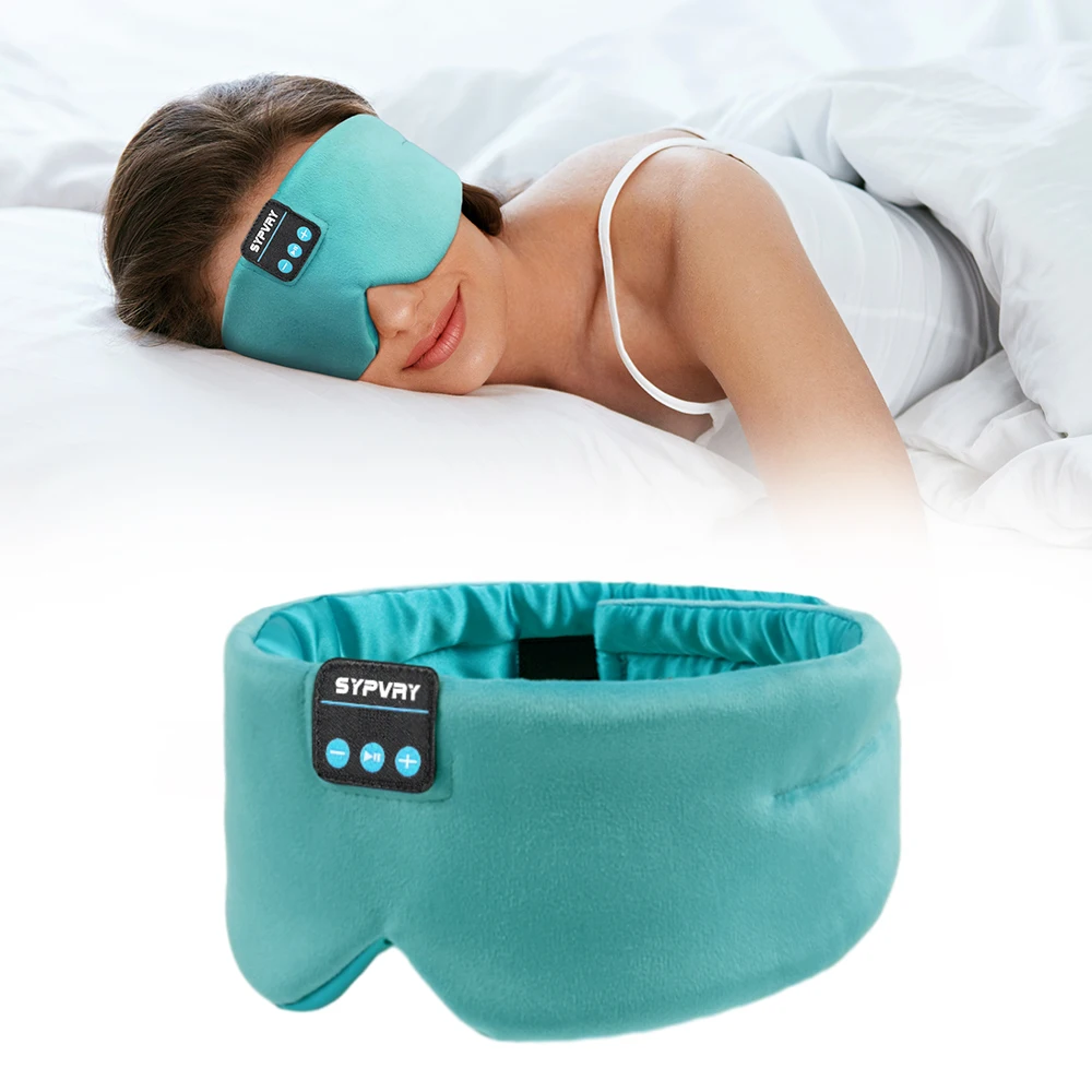 Soft Sleep Mask Bluetooth Wireless Headphones, Sleeping Headphones