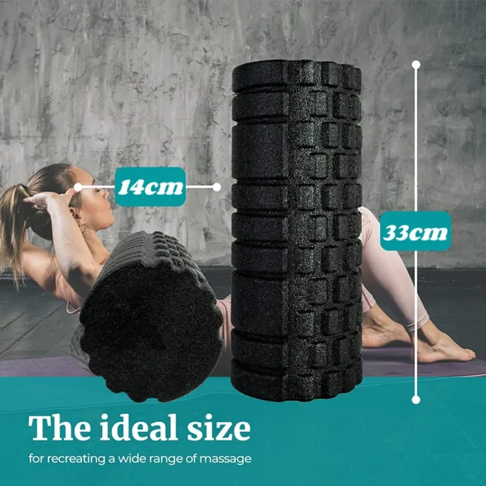 Foam Roller Back Pain Legs Trigger Point Deep Tissue Massager Fitness Yoga Rollers - Image 2