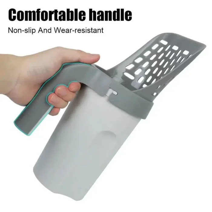Cat Litter Shovel Scoop with Refill Bag For Pet Filter Clean Toilet Garbage Picker Cat Supplies Cat Litter - Image 4