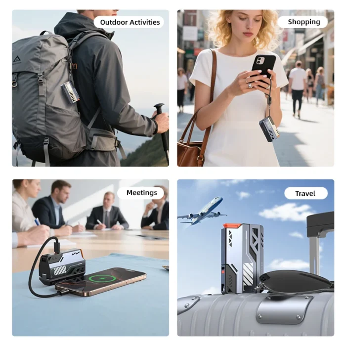 VYVYLABS Portable Power Bank 20000mAh 22.5W Fast Charging External Battery for iPhone Tablet - Image 6
