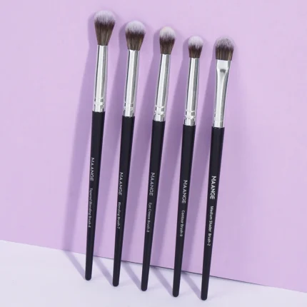 MAANGE 5PCS Detail Makeup Brushes Kit Concealer Brush Eyeshadow Soft Bristles Shadier Brush