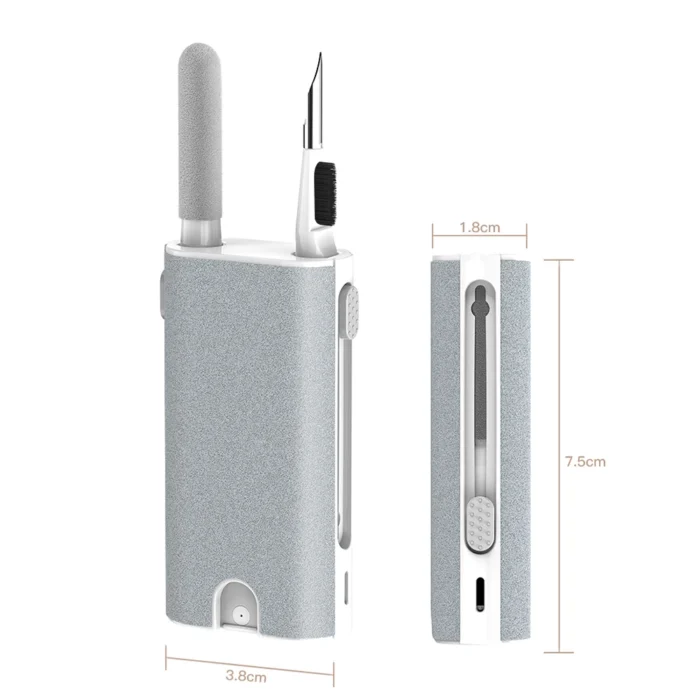 5 in 1 Phone Screen Cleaning Tools with Spray Port Portable phone Cleaning - Image 5