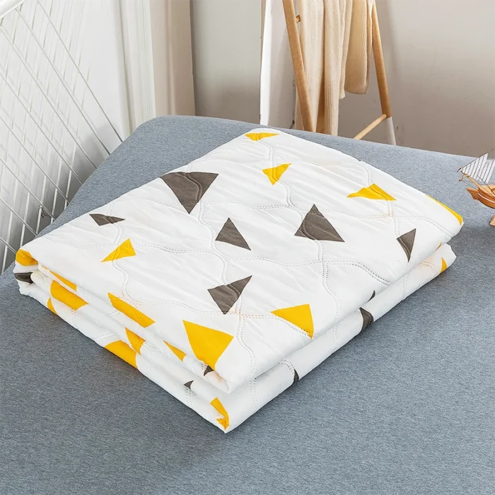 Factory price Silk Blanket Silky Cooling Thin Quilt Summer Blanket Can machine-wash Single/Queen/King Size - Image 6