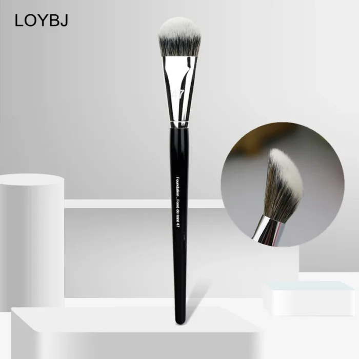LOYBJ Professional Foundation Brush 47 Broom Head Liquid Foundation Shadow Concealer Brushes