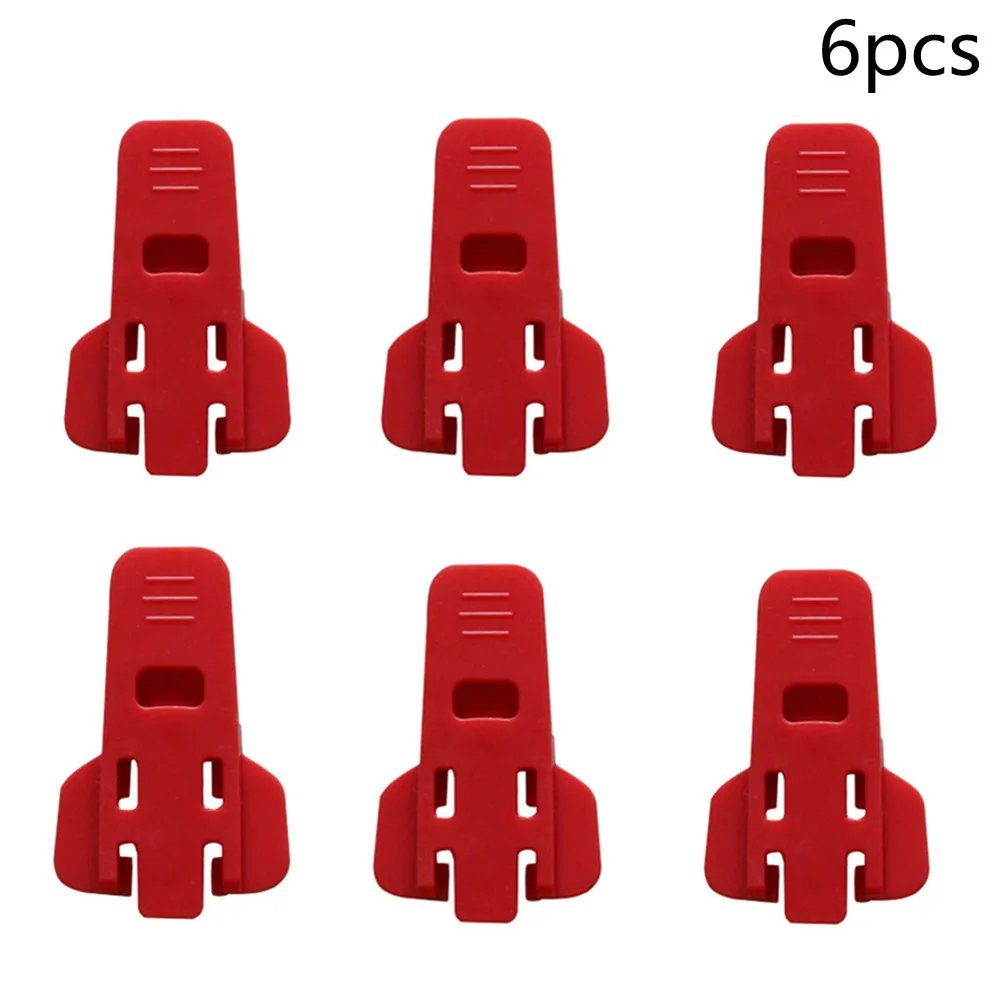 6pcs red