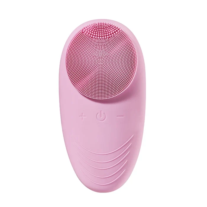 Private Label Wireless Charging Electric Bamboo Charcoal Fiber Bristles Facial Cleansing Brush for Deep Pore Dleaning - Image 5