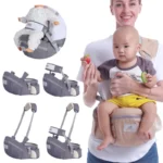 Ergonomic Baby Carrier Portable Infant Kid Hip Seat Waist Stool Sling Front Facing Kangaroo