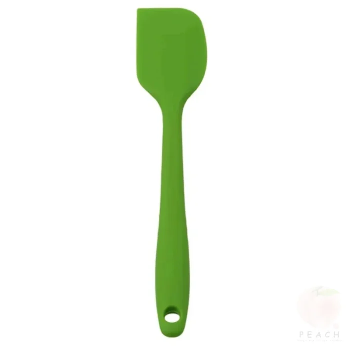 1PC Small Heat Resistant Integrate Handle Silicone Spooncolor Silicone Scraper Cake Cream Spatula Knife Kitchen Baking Tool - Image 6