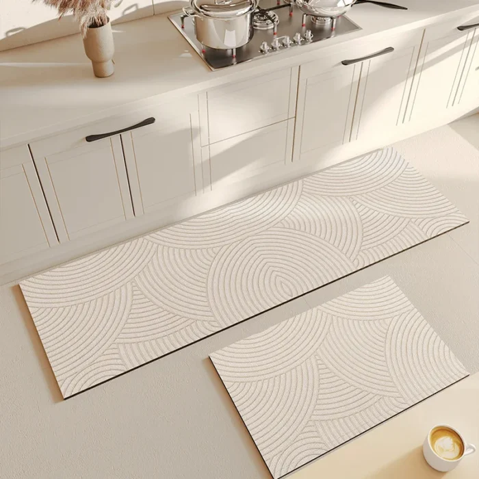 Super Absorbent Shower Bath Mat Bathroom Anti-Slip Carpet Rug - Image 5