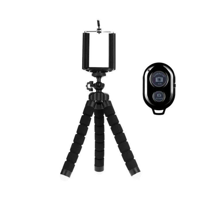 Tripod For Phone Flexible Sponge Octopus Mini Tripod For IPhone Mini Camera Tripod Phone Holder Clip Stand - Image 2
