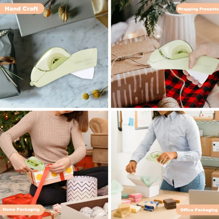 Eagle Automatic Tape Dispenser，With Two Rolls Of Tape，No Battery Required，Perfect For Handwork - Image 5