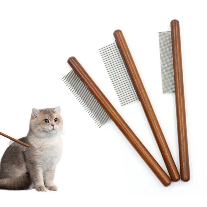 Cat Comb Cat Comb Brush Long Hair Cat Needle Comb Open Knots To Remove