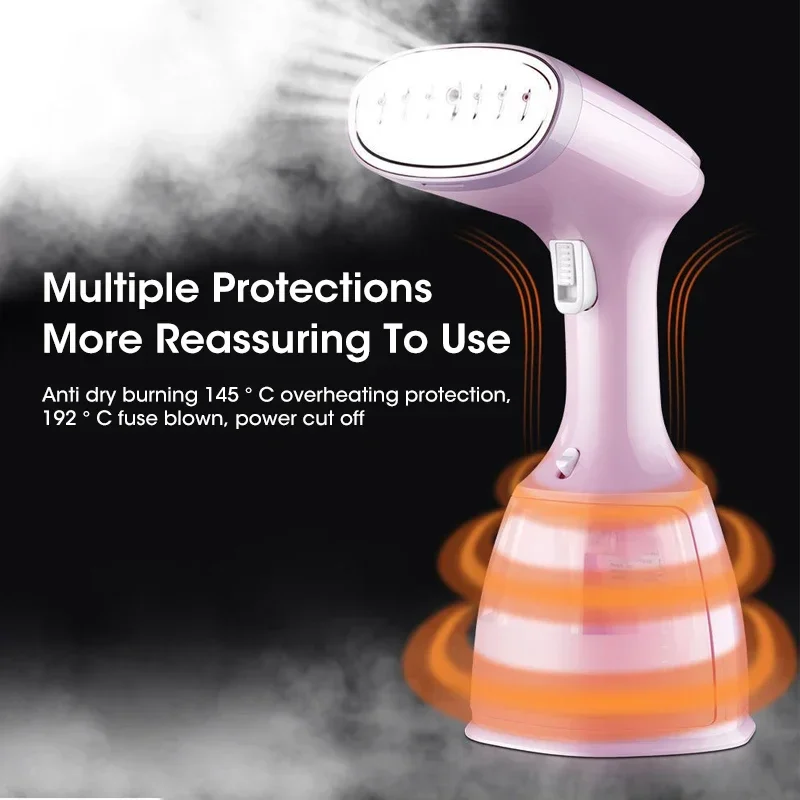 Portable 1500W Handheld Garment Steamer For Clothes 330ml Household Fabric Small Electric Steam Iron Machine - Image 6