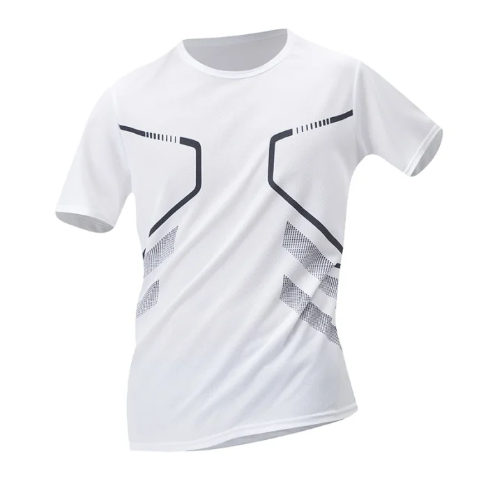 1/3/4 Pieces Summer Men's Printed Quick-drying Breathable Short-sleeved Plus Size Loose Sports - Image 4