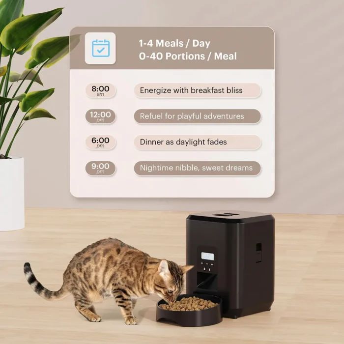 Smart Pet Feeder Automatic Cat Feeder Dog Slow Food Machine - Image 4