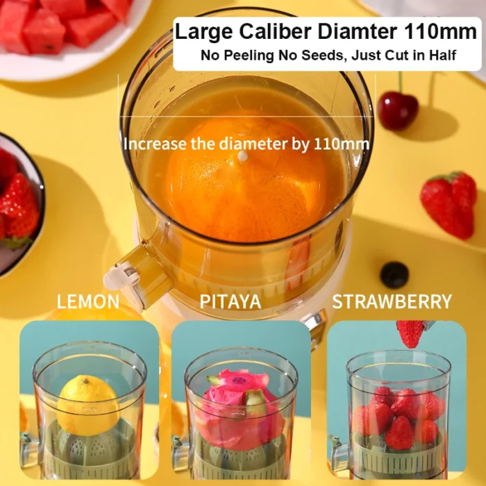 2025 Wireless Portable Electric Juicer 600ml USB Charge Fresh Juice Extractor Citrus Orange Squeezer Machine Smoothie Blender - Image 4