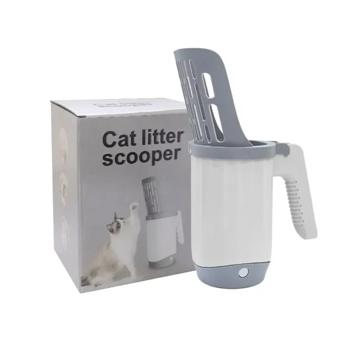 Cat Litter Shovel Scoop with Refill Bag For Pet Filter Clean Toilet Garbage Picker Cat Supplies Cat Litter - Image 6