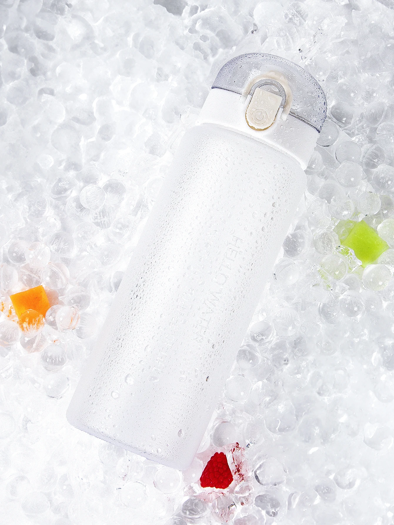 White frosted
