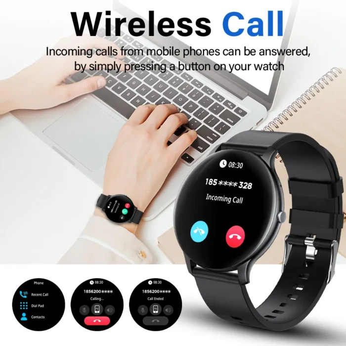 G.L Wear 2025 Women's Smartwatch Bluetooth Talk 1.46 Touch Screen Men's Smartwatch - Image 2