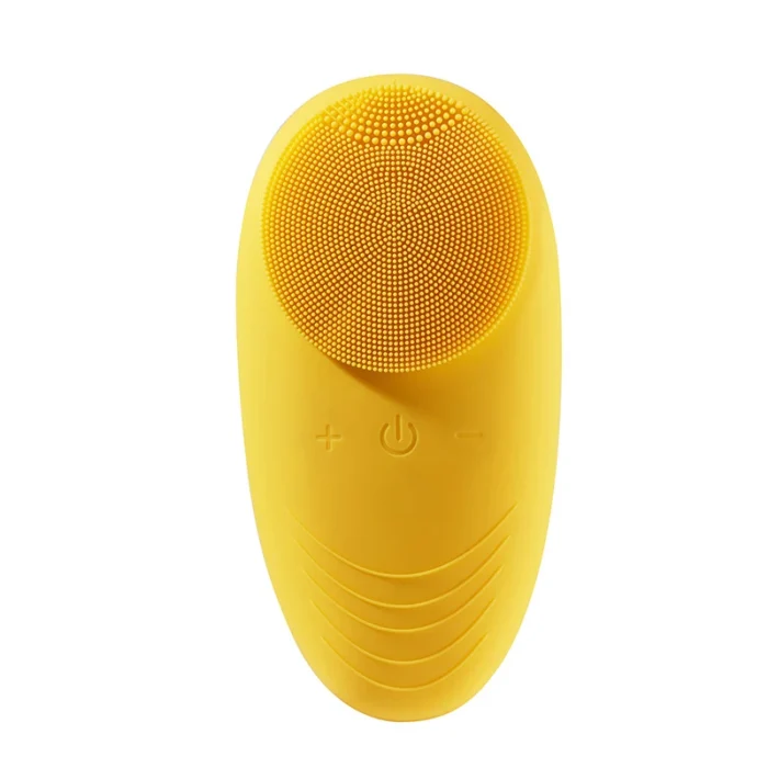 Private Label Wireless Charging Electric Bamboo Charcoal Fiber Bristles Facial Cleansing Brush for Deep Pore Dleaning - Image 4