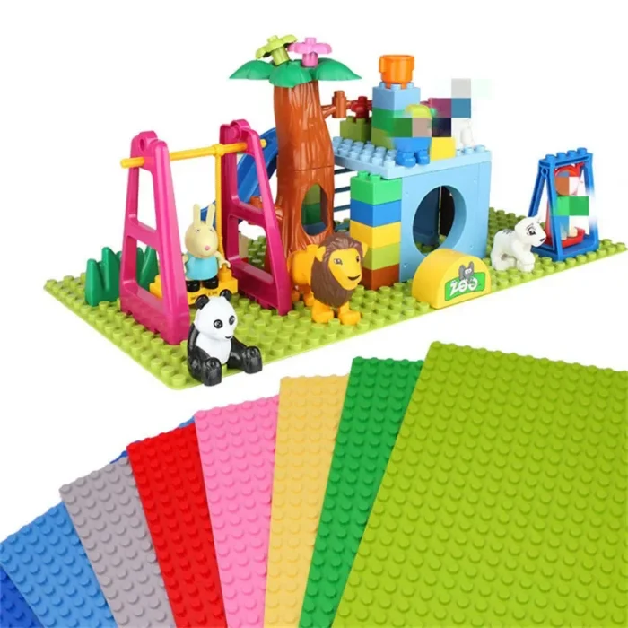 16x32 Baseplate DIY Assembled Building Blocks Baseplate 16*32 Classic Building Blocks Base Board - Image 3