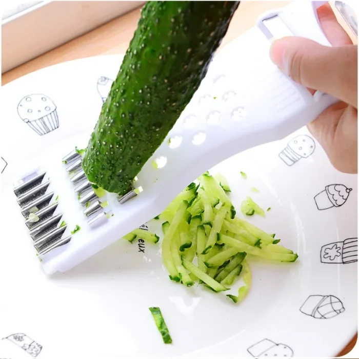 Carrot Grater Vegetable Cutter Kitchen Accessories Masher Home Cooking Tools - Image 2
