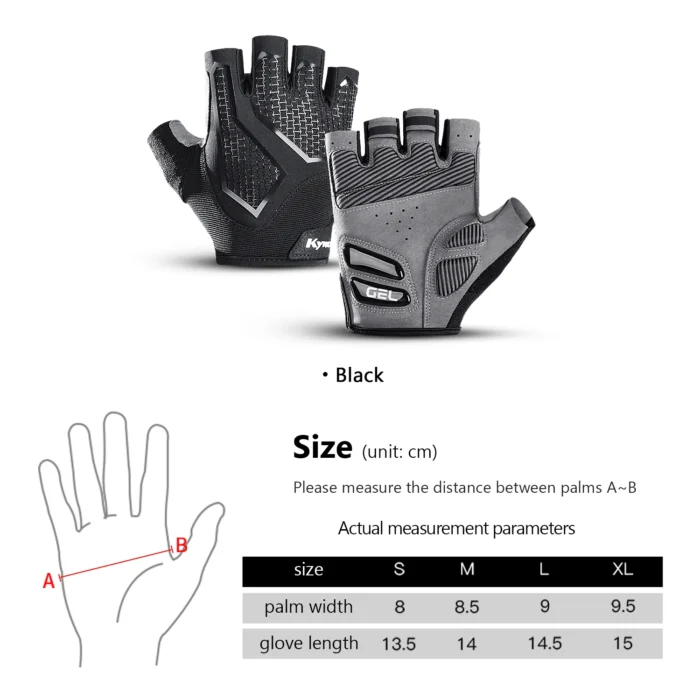New Half-Finger Men'S And Women'S Cycling Gloves Liquid Silicone - Image 5