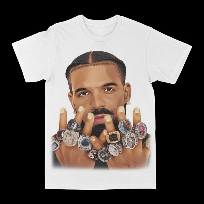 Drake Men's Clothing Cotton Men's T-shirts New in Tops and T-shirts T-shirt Man Designer Clothes Y2k Graphic Tees - Image 5